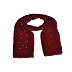 Rain drop hijab with big and small dew drop beats- Red